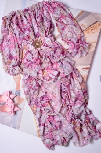 LA DIVA - SUKIENKA/KOMBINEZON KLEOPATRA - PRINT KWIATÓW