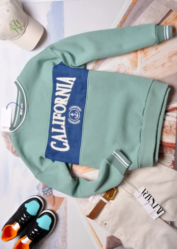 ZIELONA BLUZA - CALIFORNIA- JEANS