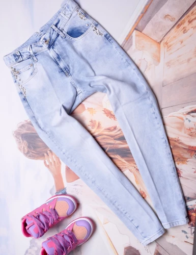 DI'SHE - JEANSOWE SPODNIE - BOYFRIEND TANJA'