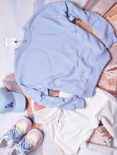 MINT - BŁĘKITNA BLUZA  - ESY FLORESY'