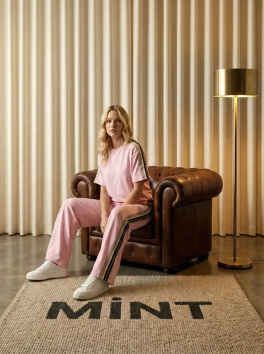 MINT - DRES RÓŻOWY POSYPANY CYRKONIAMI - LAMPASY