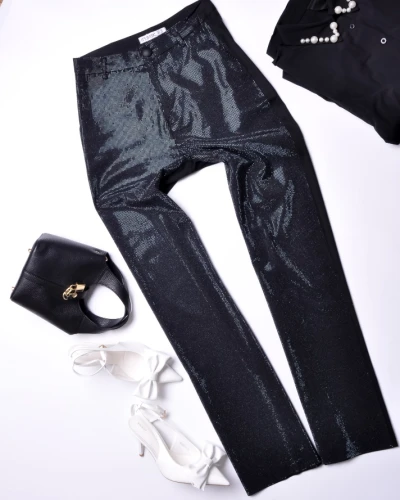 IT'S BASIC - ELEGANCKIE CYRKONIOWE SPODNIE 