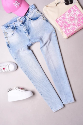 DI'SHE - JEANSOWE SPODNIE - BOYFRIEND TANJA 